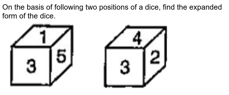 pedicab vejetaryen Vergilendirme  Four forms of a dice are shown below. In this dice is addition of