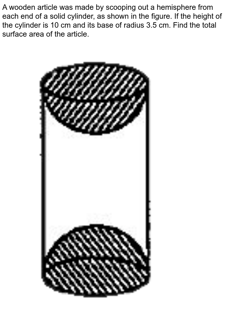 A wooden souvenir is made by scooping out a hemisphere from each e
