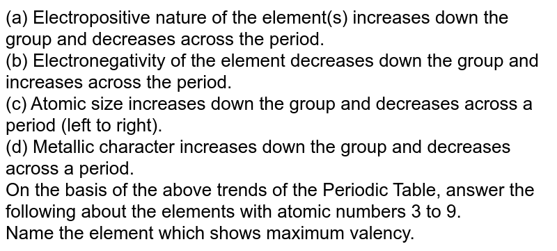 state-the-trends-in-chemical-reactivity-i-across-the-periods-left