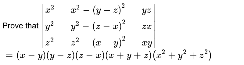 The Value Of X 2 Y Z 2 X Z 2 Y 2 Y 2 X Z 2 X Y 2 Z 2 Z 2 X Y 2 Y Z 2 X 2 Is 1 B 0 C 1 D None Of These