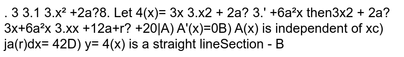 Delta(x)=det[[3,3x,3x^(2)+2a^(2)3x,3x^(2)+2a^(2),3x^(3)+6a^(2)x3x^(2)+2a^(2),3x^(3)+6a^(2)x,3x^(4)+12a^(2)x^(2)+2a^(4)]]