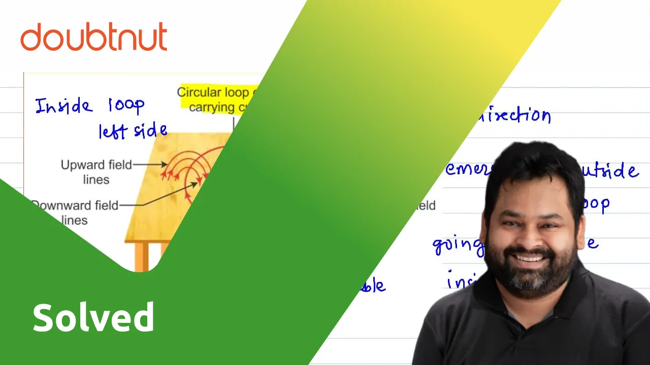 [Marathi] State right hand thumbrole for a circular coil.
