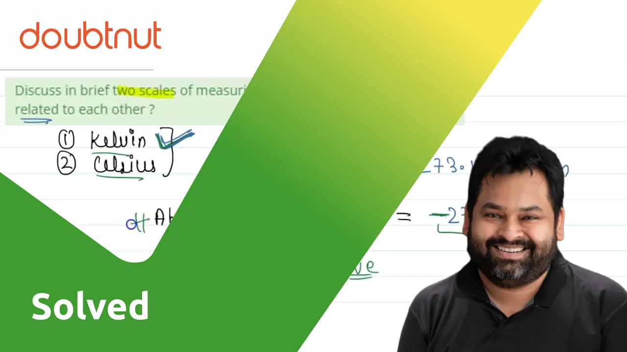 Why are there two scales to measure temperature?