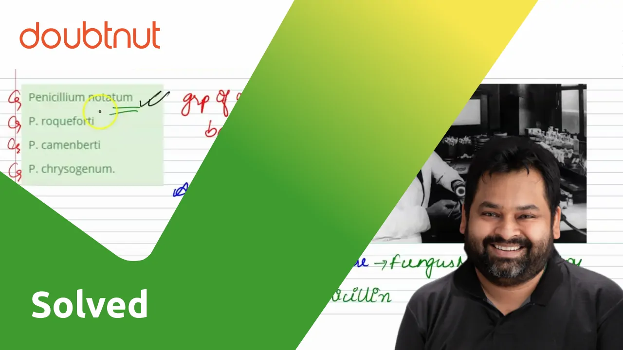 [Bengali Solution] Fleming discovered Penicillin from