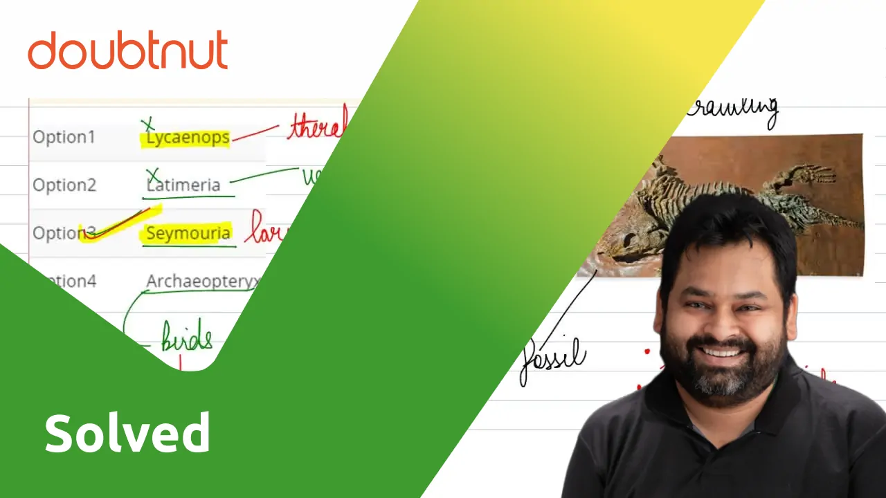 Which of the following was connecting link between amphibians and rept