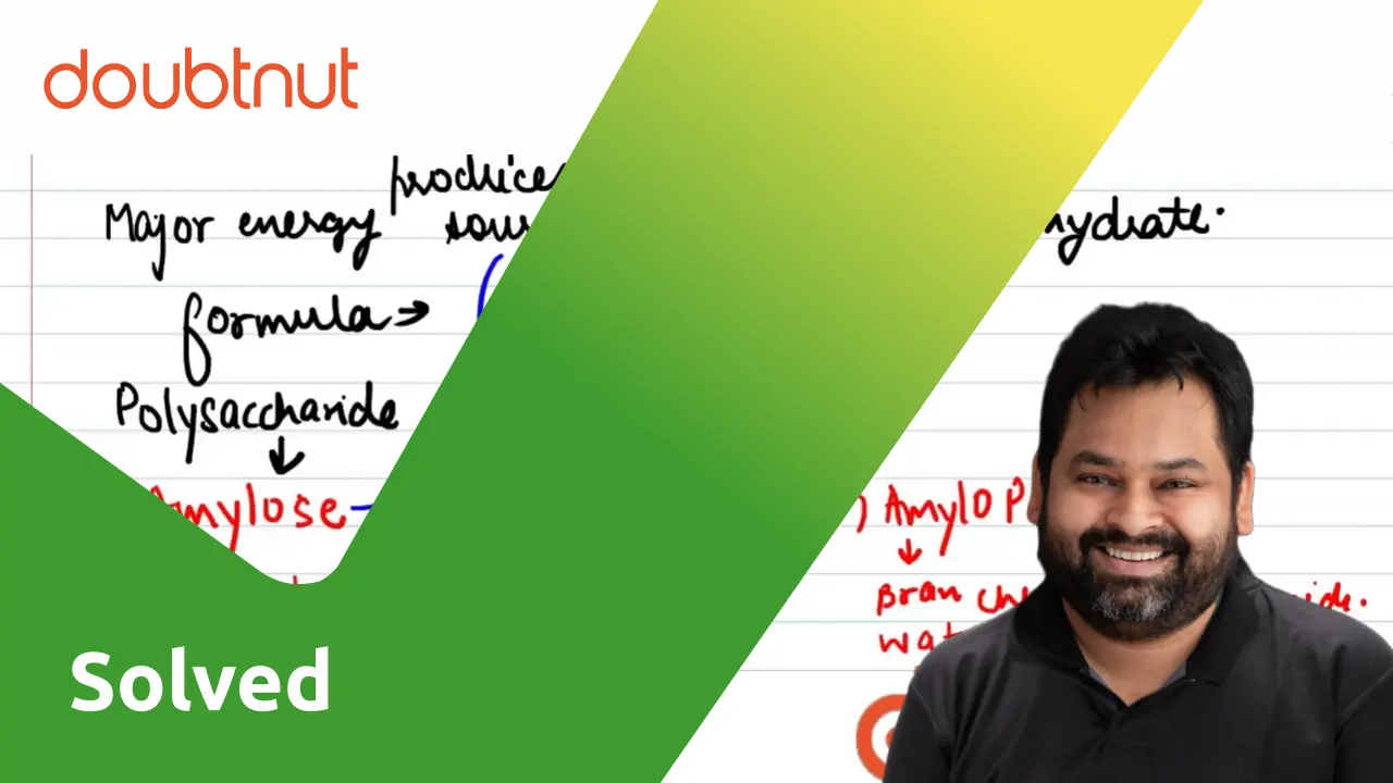 [Punjabi] What are the constituents of starch