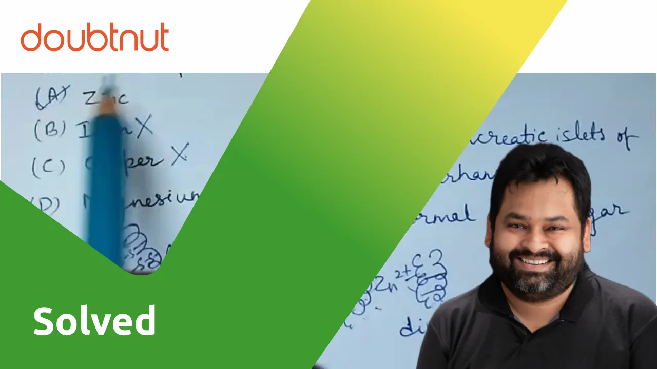 The metal present in insulin is