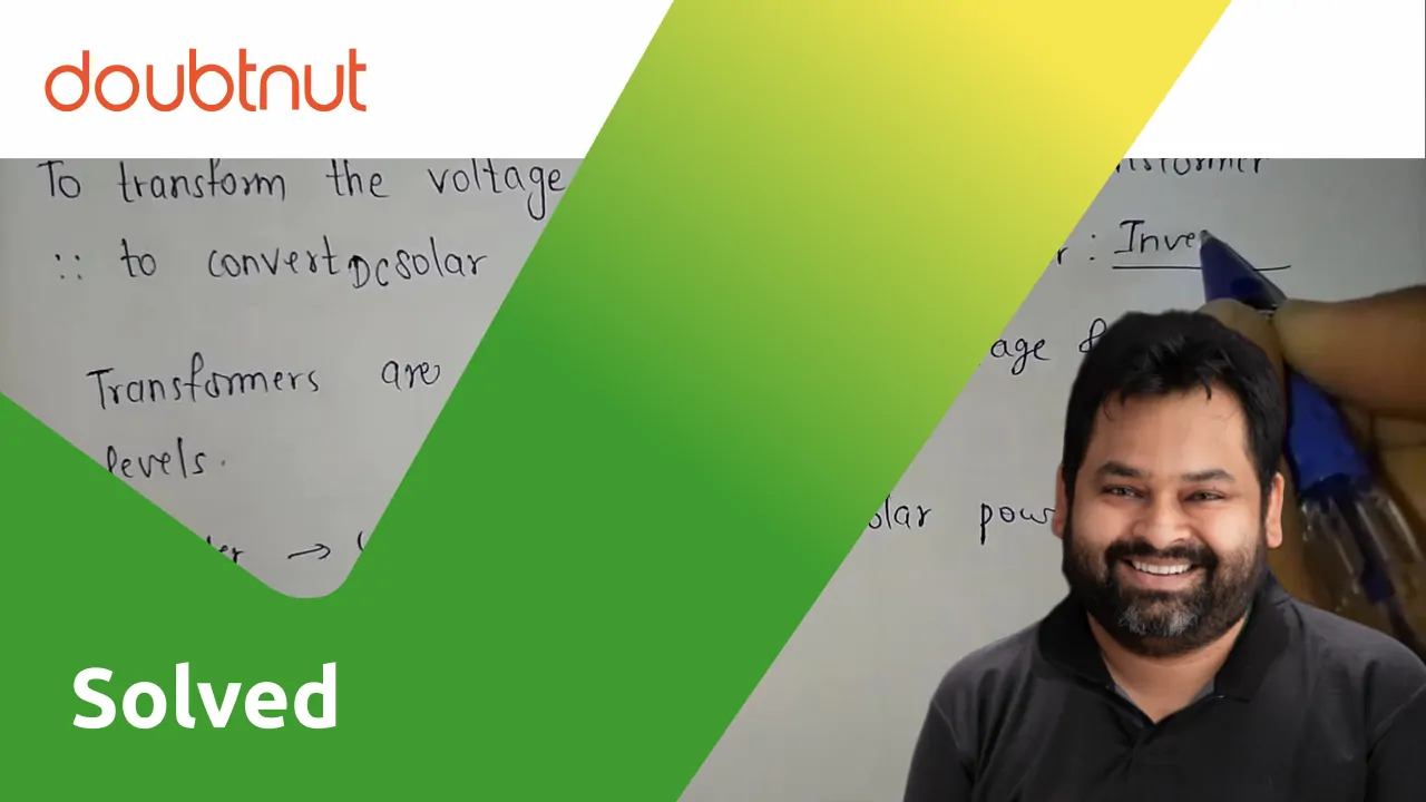 [Marathi] To transform the voltage and current levels Transformer