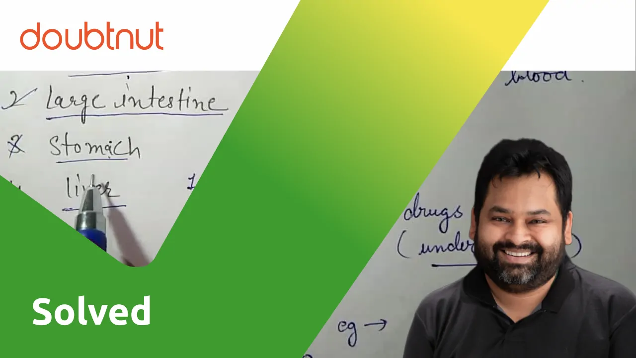 The absorption of water from undigested food takes place in the