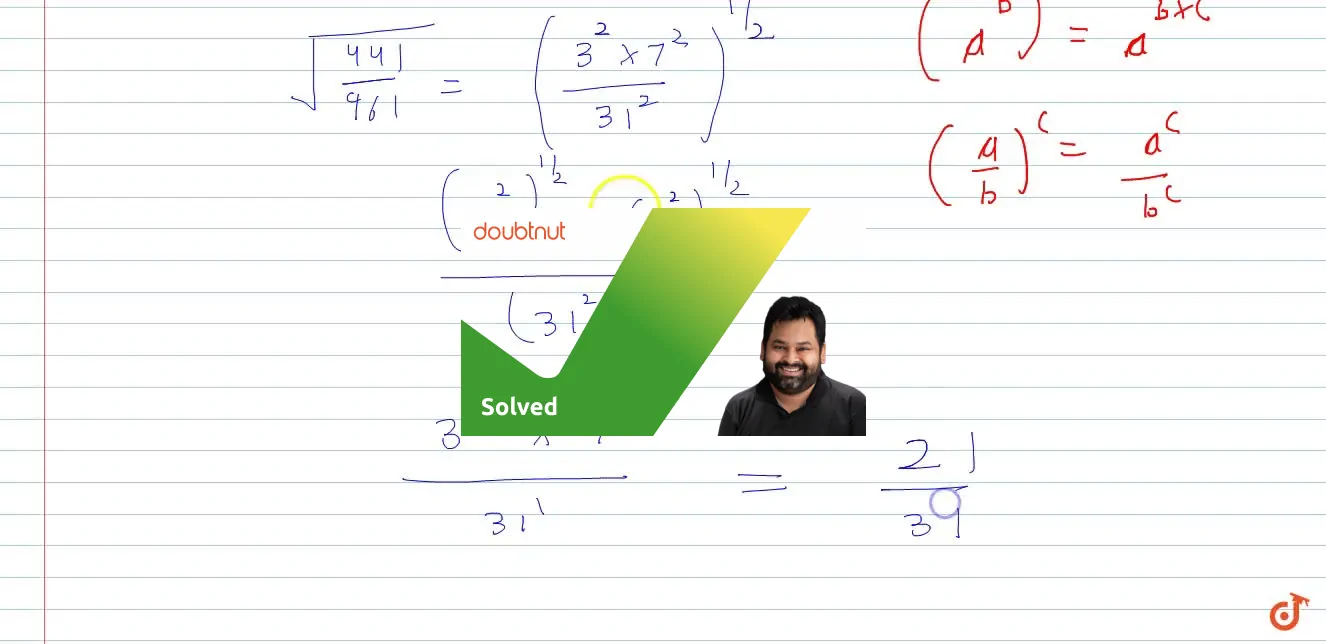 evaluate-sqrt-441-961