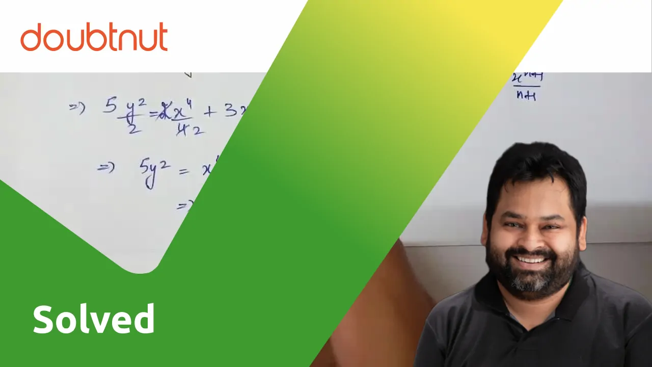 Solve dy/dx=(2x^3+3)/(5y)