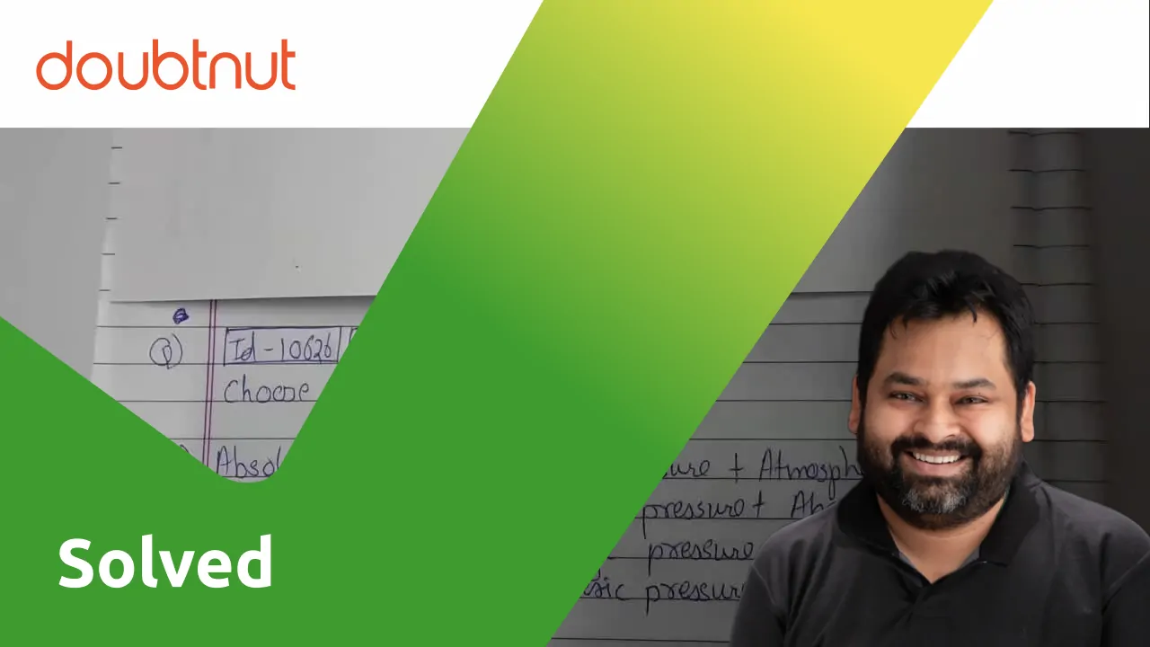 Atmospheric pressure = Gauge pressure A bsulute pressrue