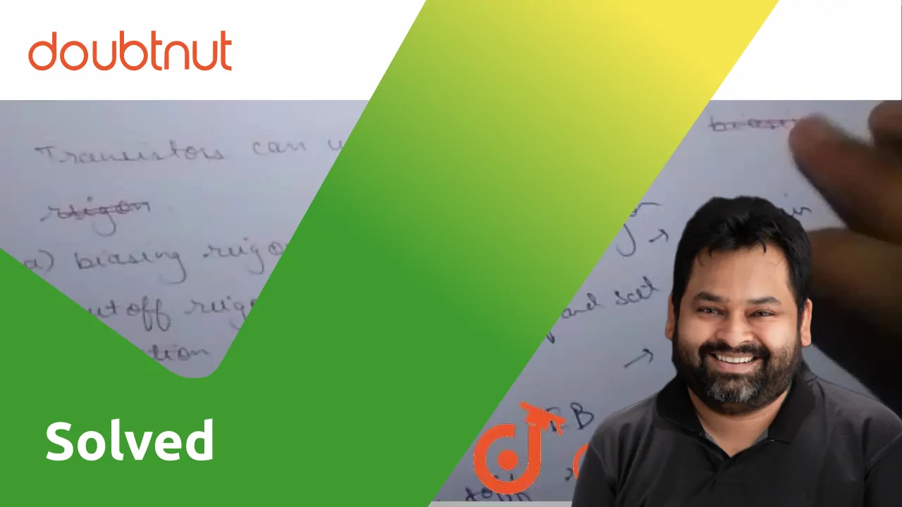 Transistors can work as a switch in