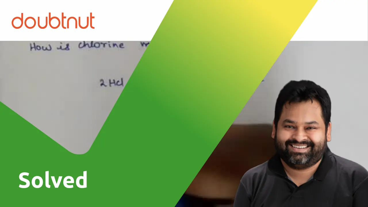 [Telugu] How is chlorine manufactured by Deacon's method