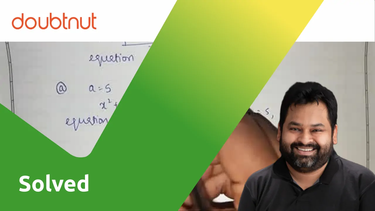 [Kannada] Find the equation of the circle with touching both the axes