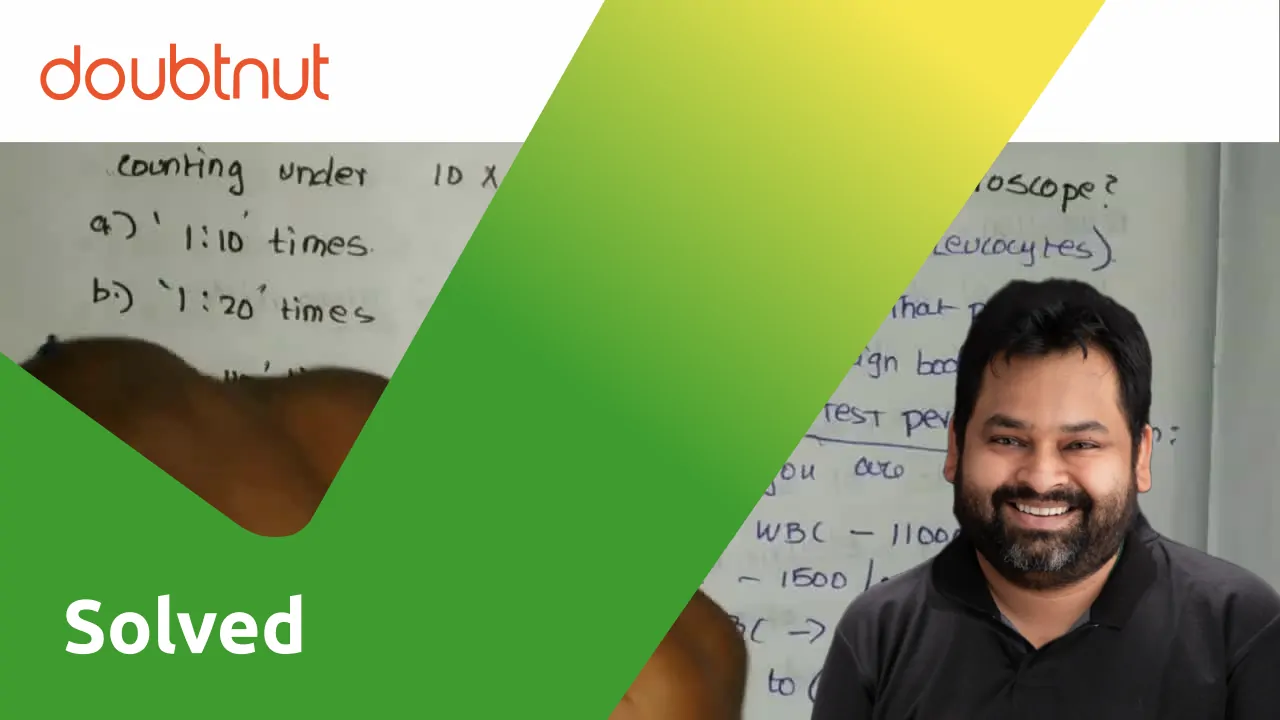 [Tamil Solution] What is the ratio of blood dilution for WBC cel