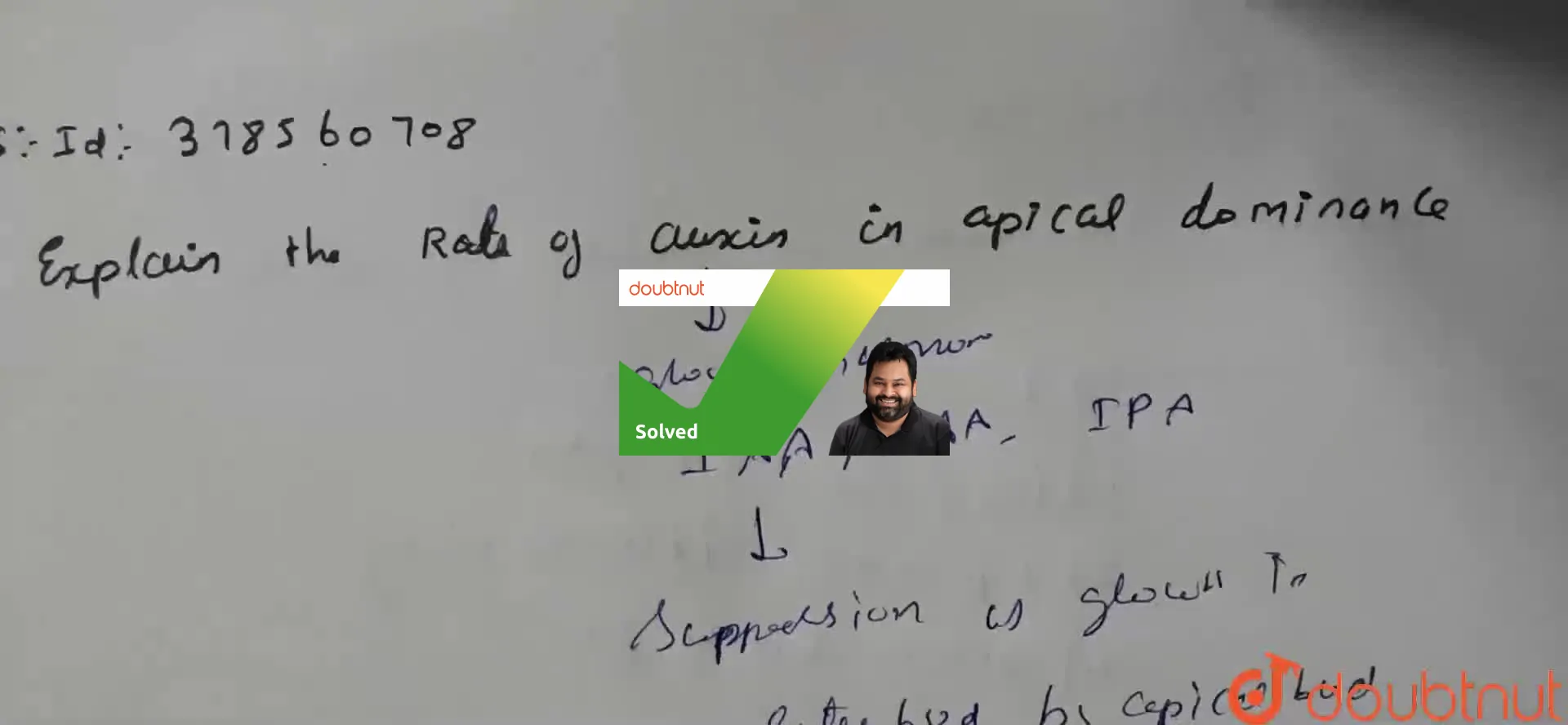 tamil-solution-explain-the-role-of-auxin-in-apical-dominance