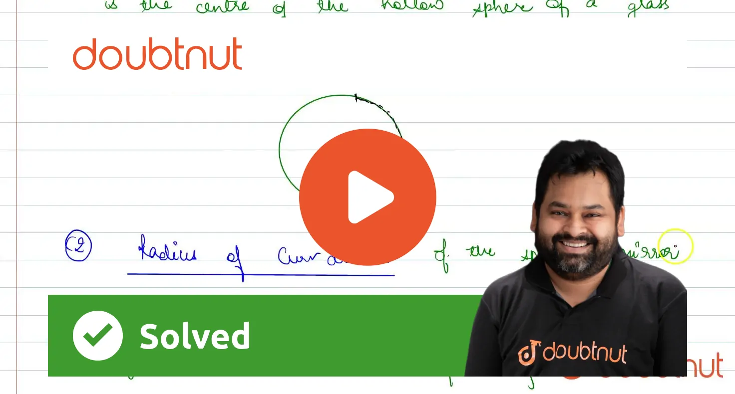 define-radius-of-curvature-and-centre-of-curvature