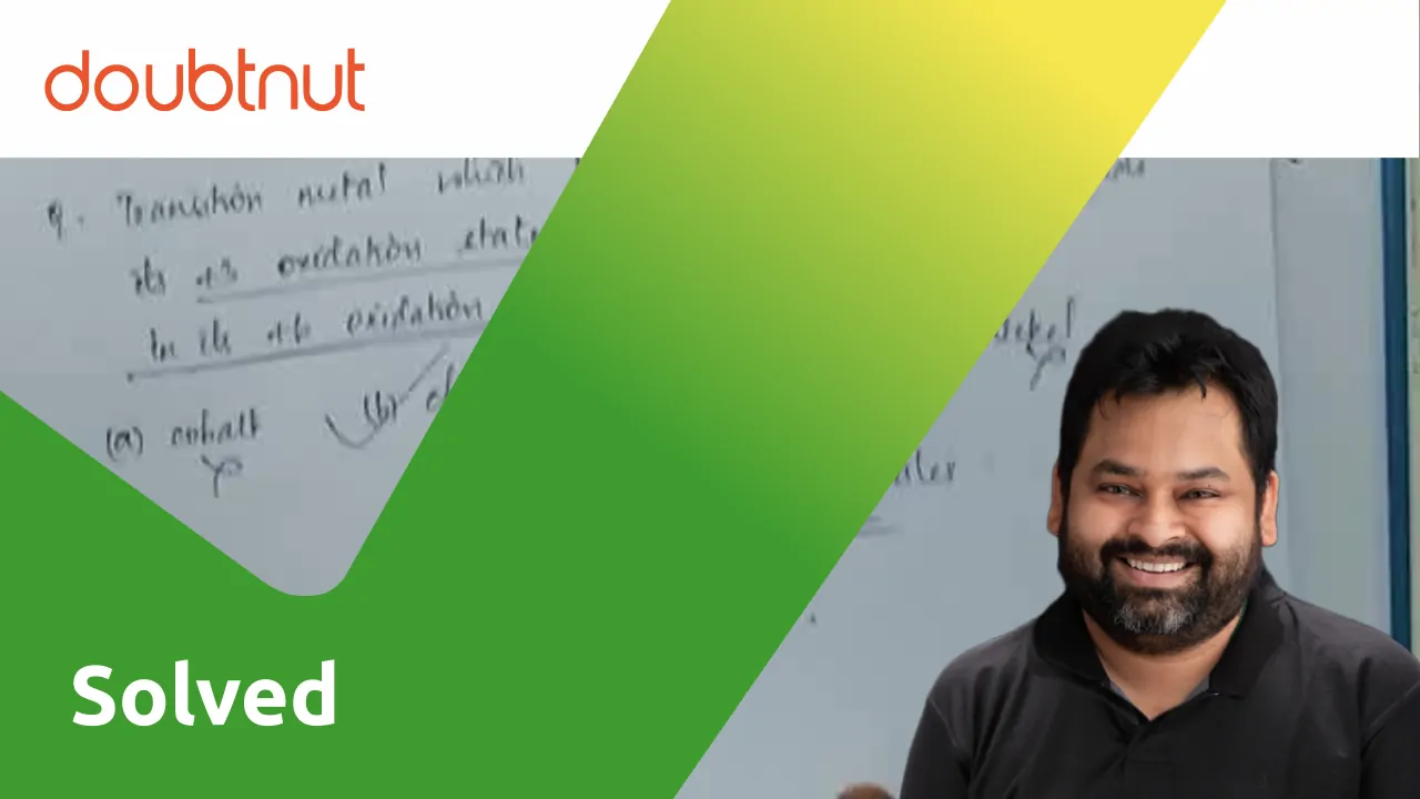 Transition metal which forms green compounds in its +3 oxidation state