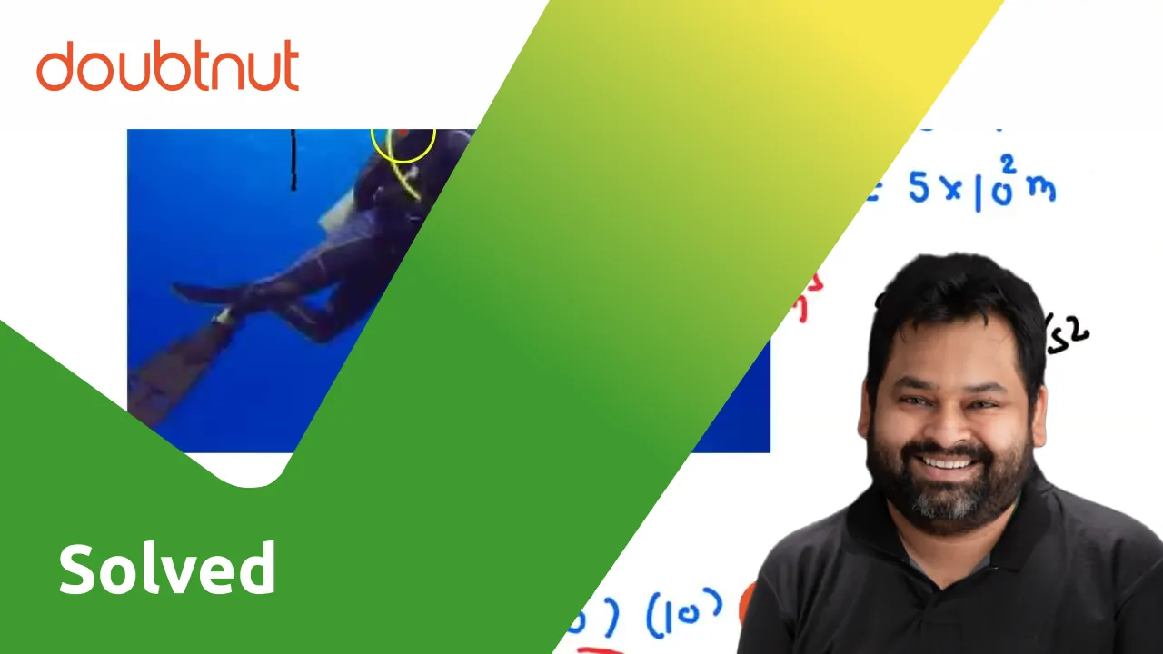 Why do the deep sea divers wear specially designed suits?