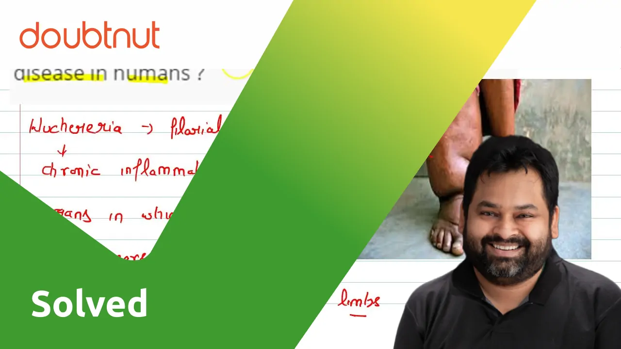 What type of infectious agents cause elephantiasis disease in humans