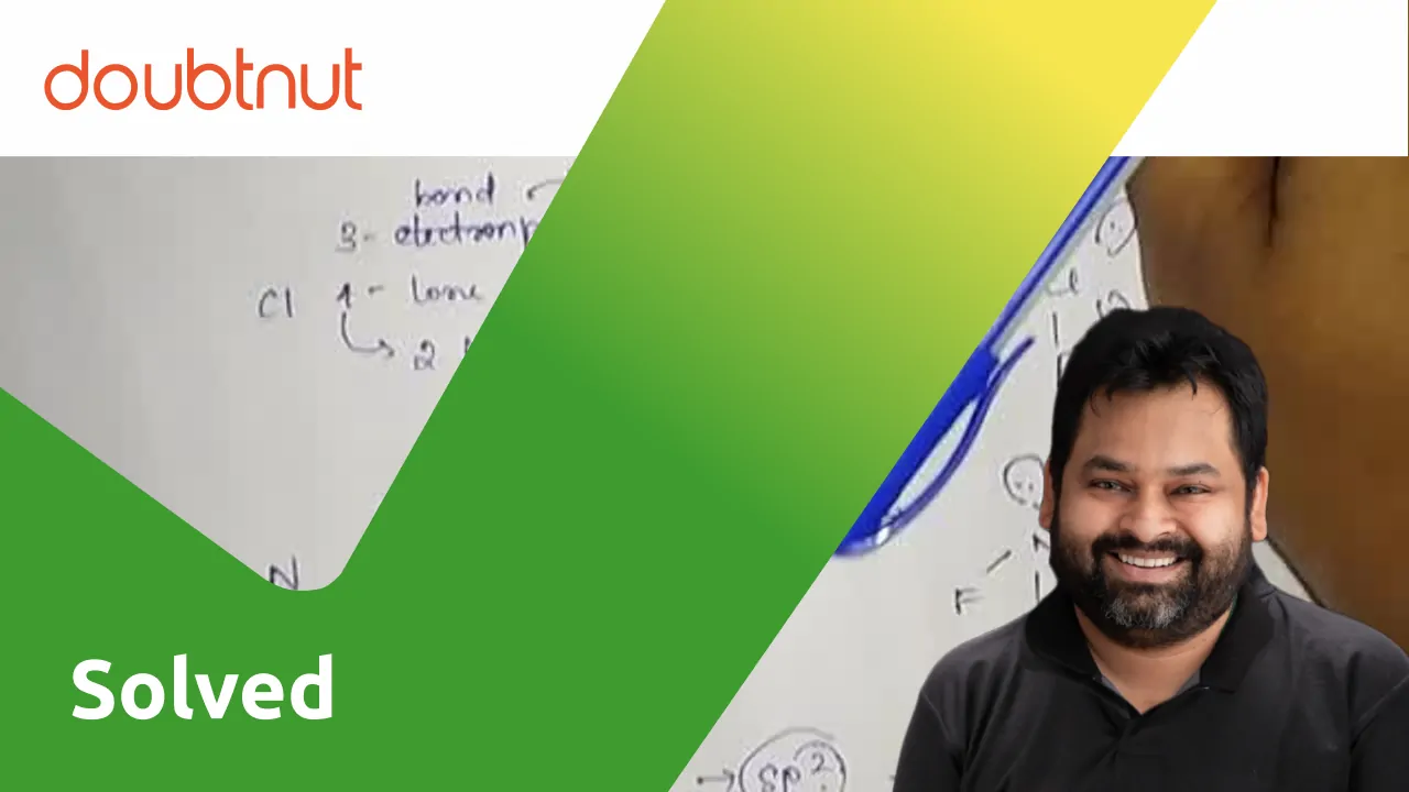 [Tamil] In ClF(3), NF(3)" and " BF(3) molecules the chlorine, nitrogen