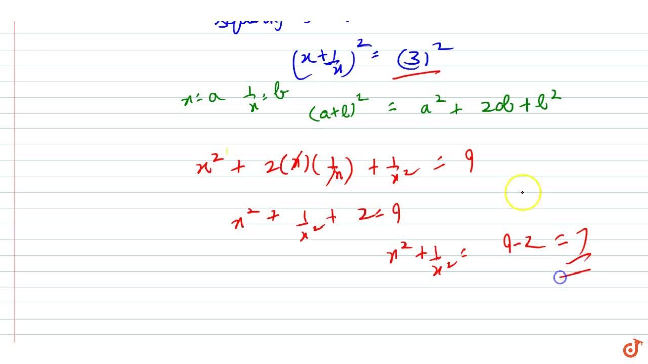 If X 1 X 3 Then Find The Value Of X 2 1 X 2