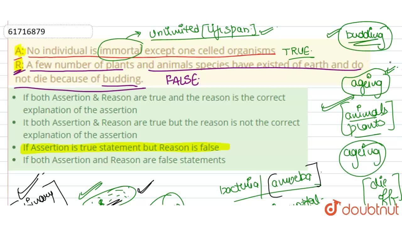 If Assertion is true statements but Reason is false then mark (3)