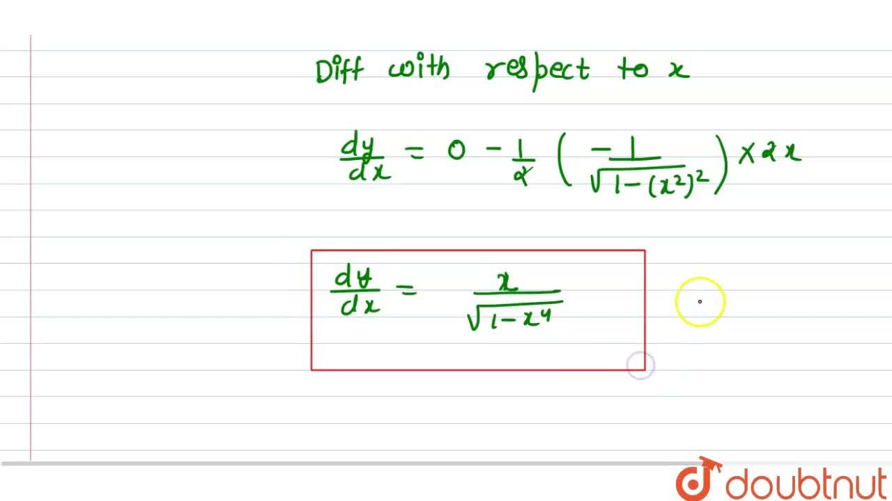 If Y Tan 1 Sqrt 1 X 2 Sqrt 1 X 2 Sqrt 1 X 2 Sqrt 1 X 2 Find Dy Dx