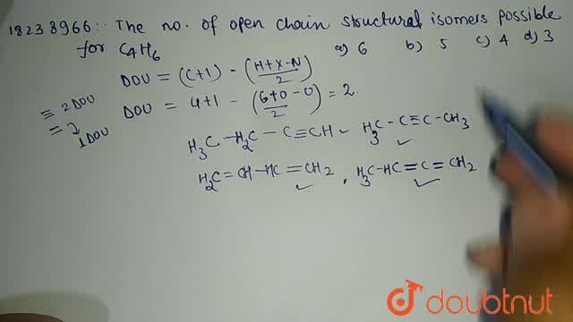 c4h6 isomers list