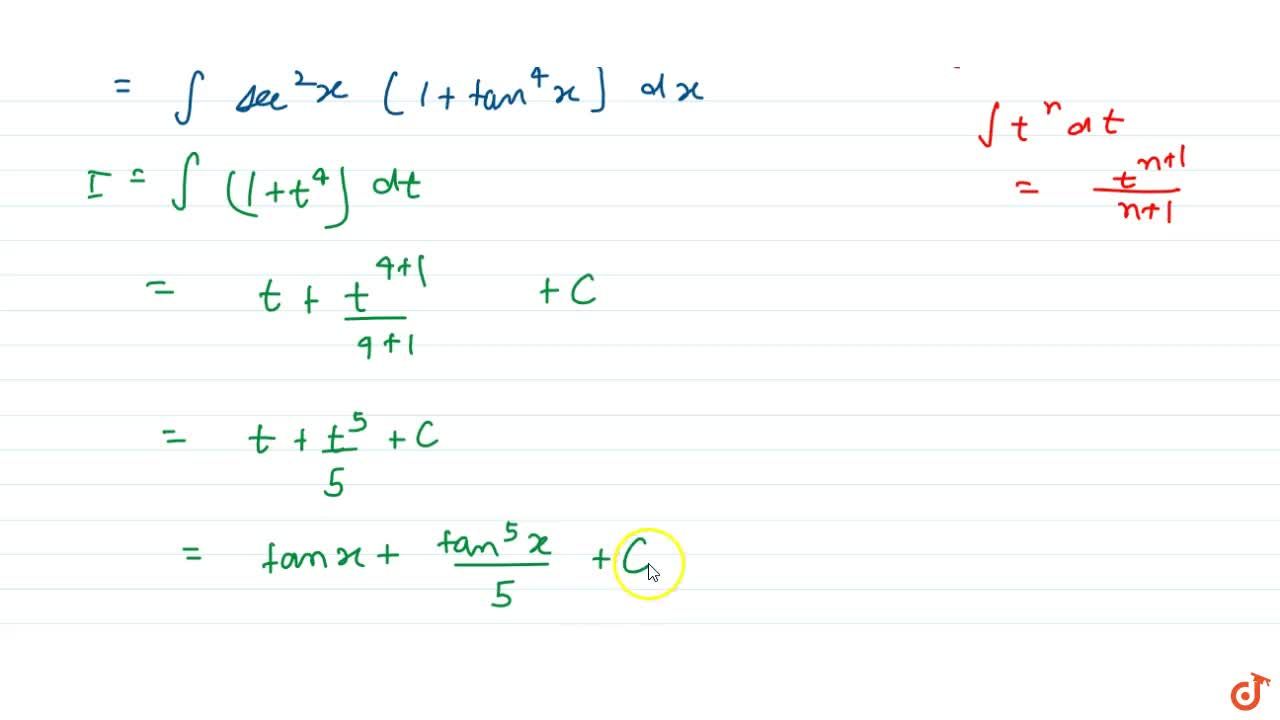 Int 1 Tan 2x Tan 4x Tan 6x Dx