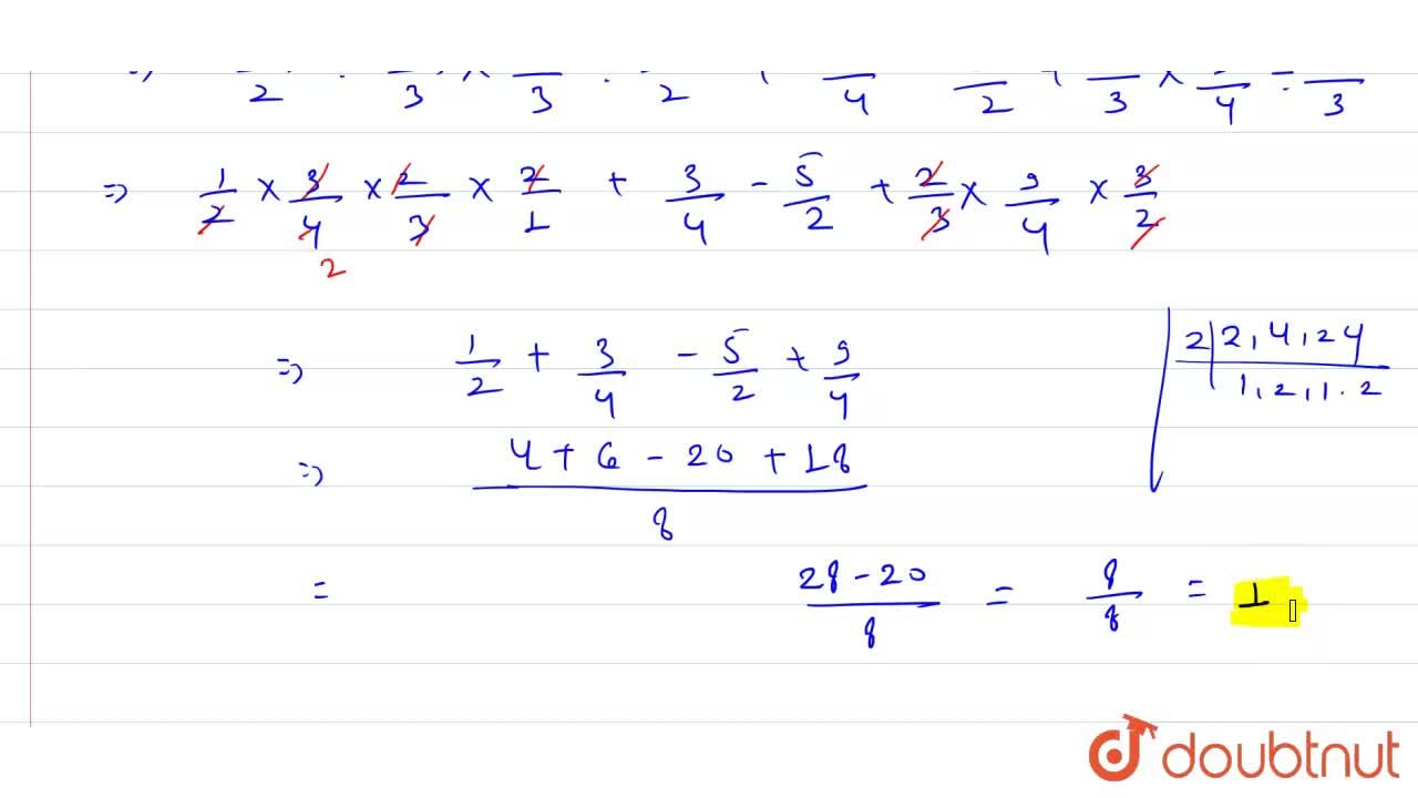 Simplify 1 2 4 3 Xx 2 3 1 2 3 4 5 2 2 3 Xx 9 4 2 3