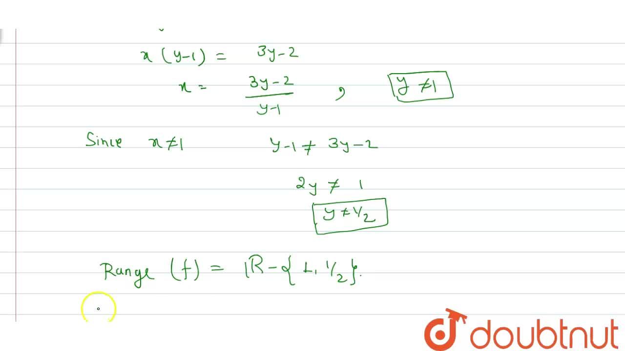 Find The Domain And Range Function F X X 2 3x 2 X 2 4x 3