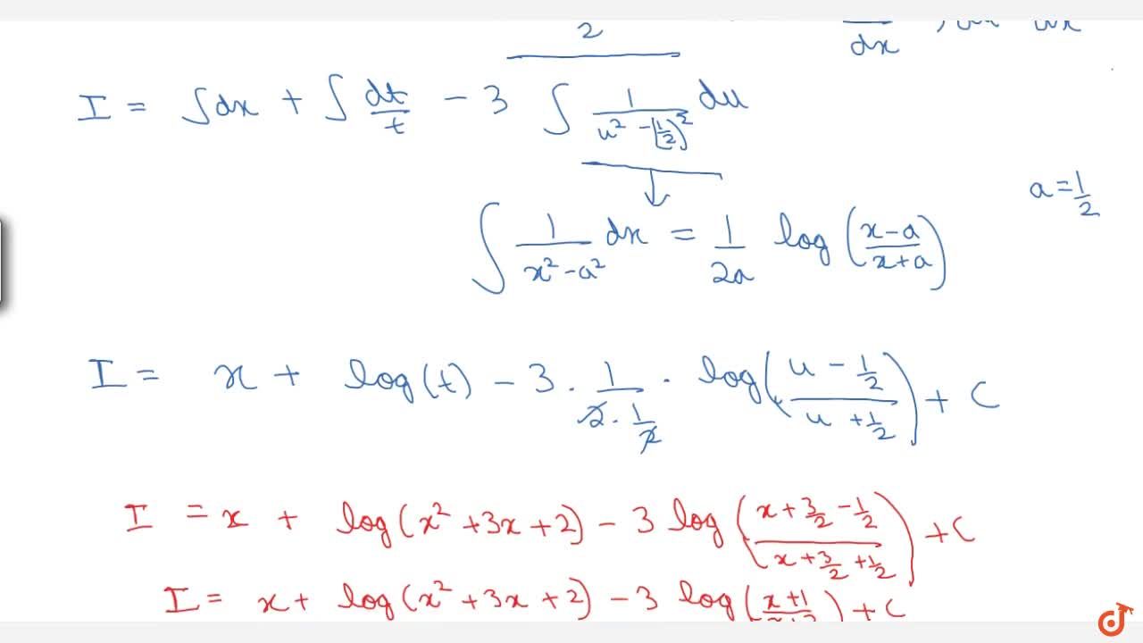 Examples X 2 5x 3 X 2 3x 2 Dx