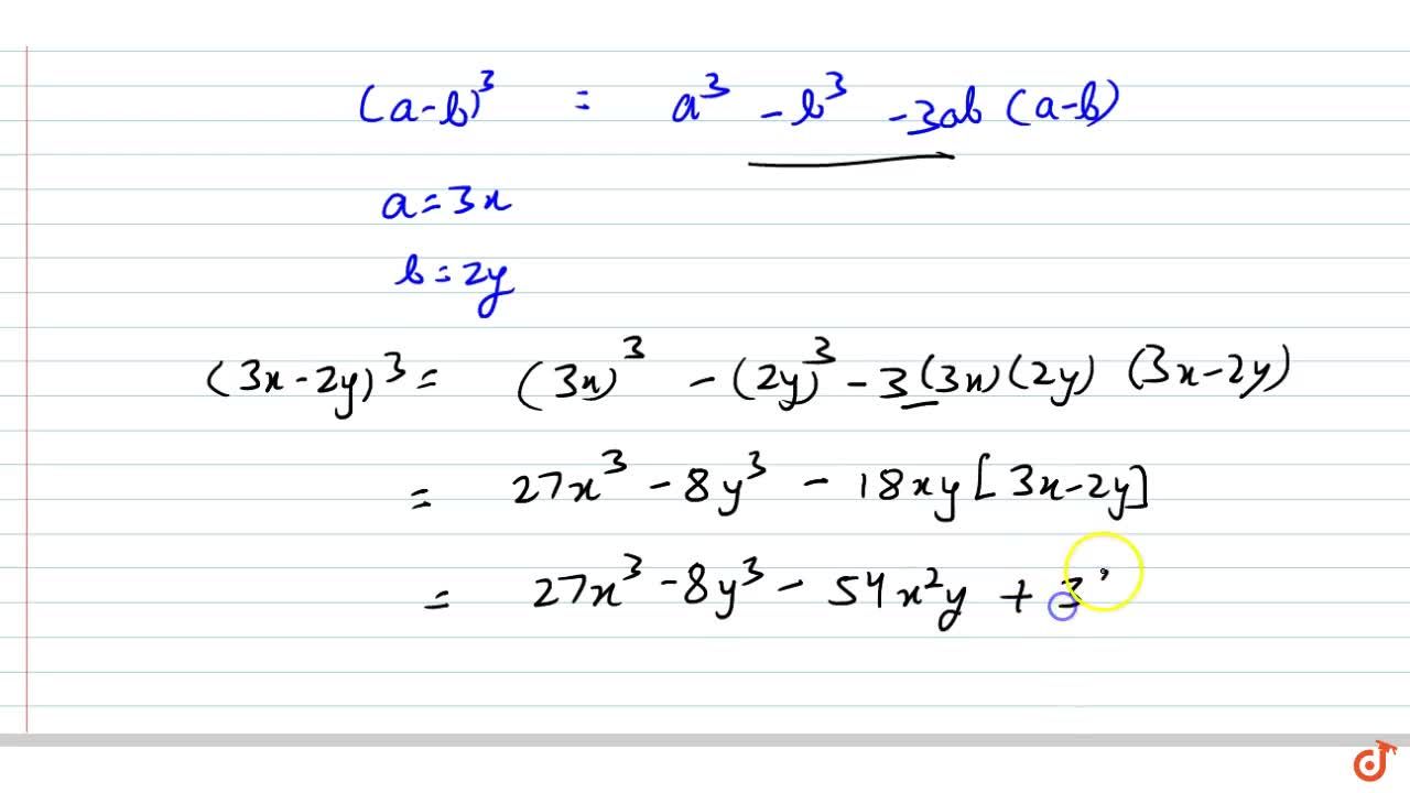 Write Each Of The Expanded Form 3x 2y 3