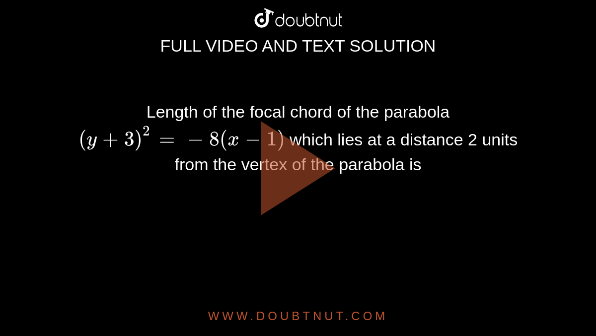 if-length-of-the-two-segments-of-focal-chord-to-the-parabola-y-2-8ax