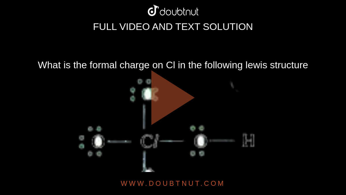 nh2cl lewis structure