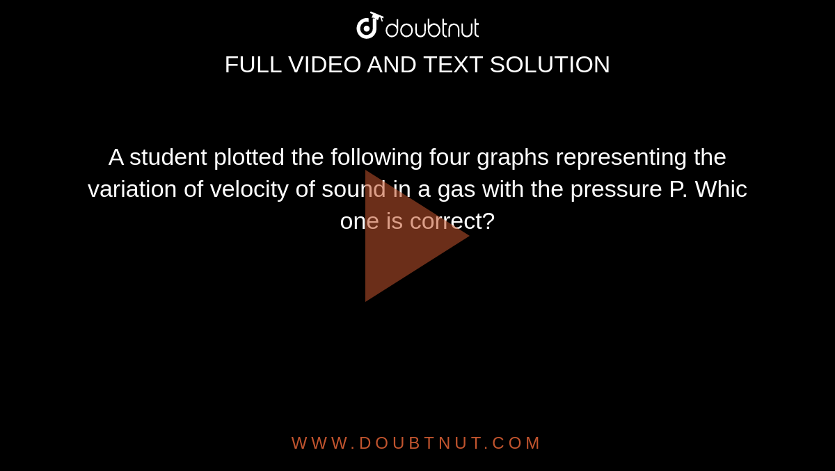 a-student-plotted-the-following-four-graphs-representing-the-variation