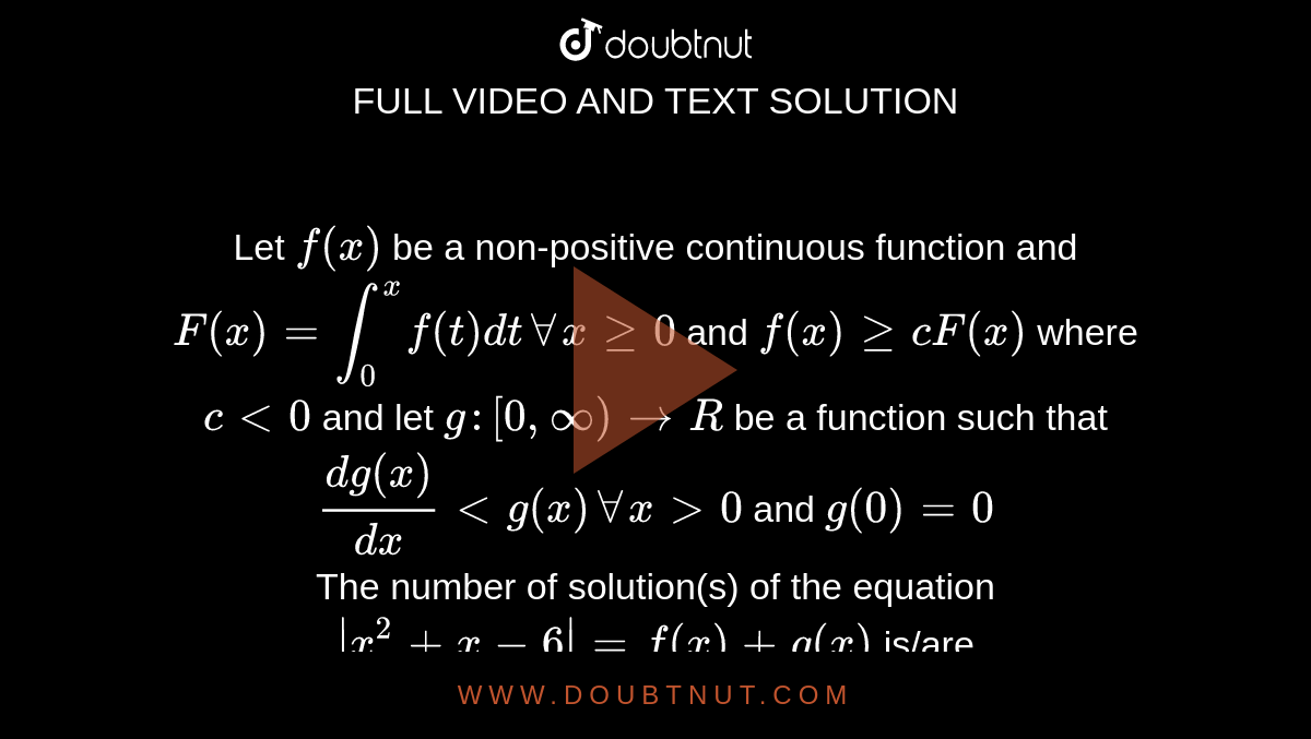 Non Continuous Function