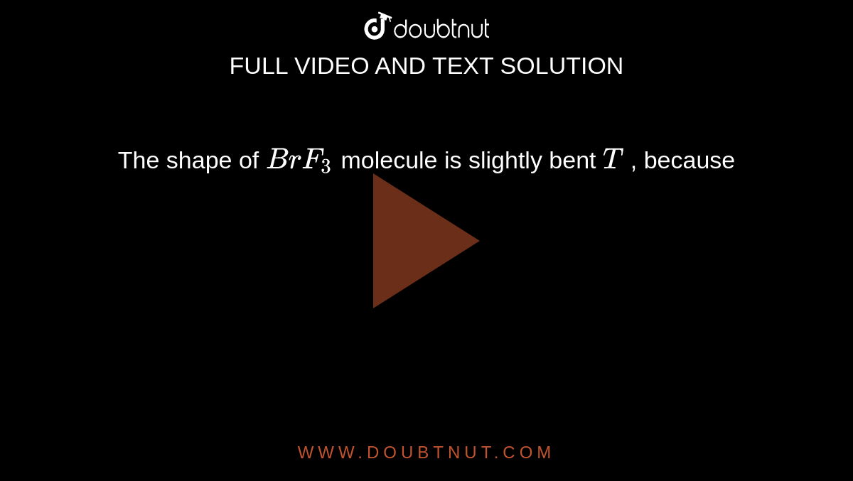 brf3 molecule