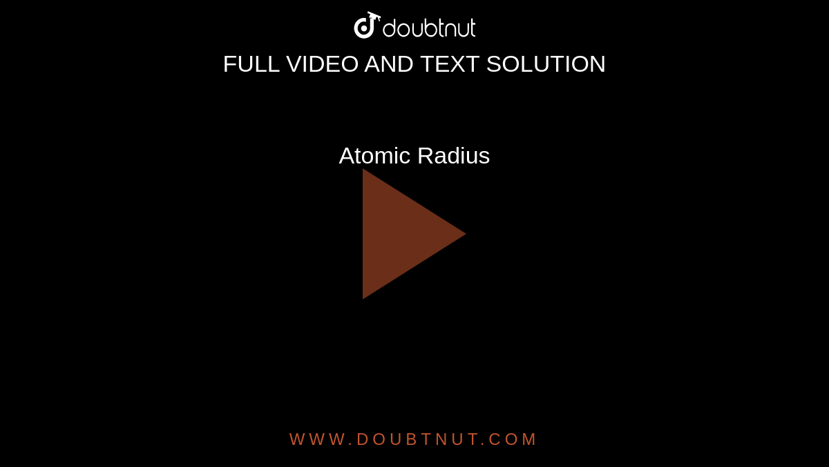 atomic-radius