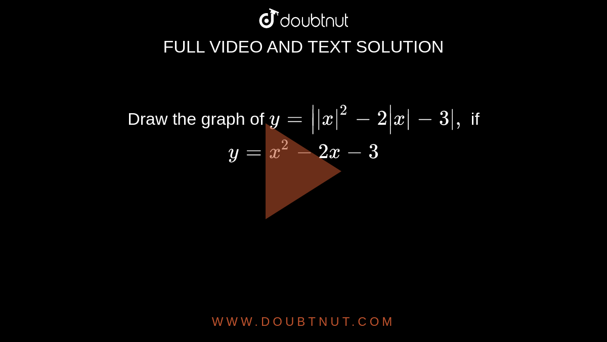 If Y X 2 2x 3 Y X Graph Is