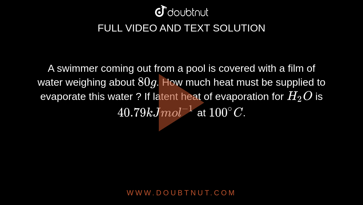 A swimmer coming out from a pool is covered with a film of water