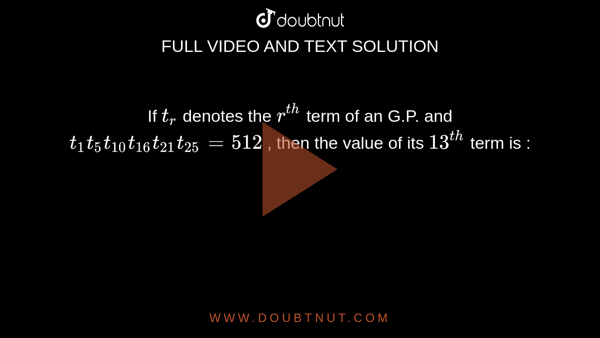 if-tr-denotes-the-r-th-term-of-an-a-p-and-t1-t5-t10-t15-t20