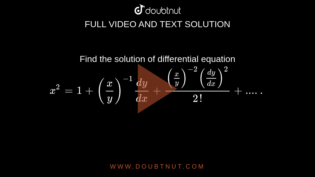 Y X 2 1 X 2 Find Dy Dx