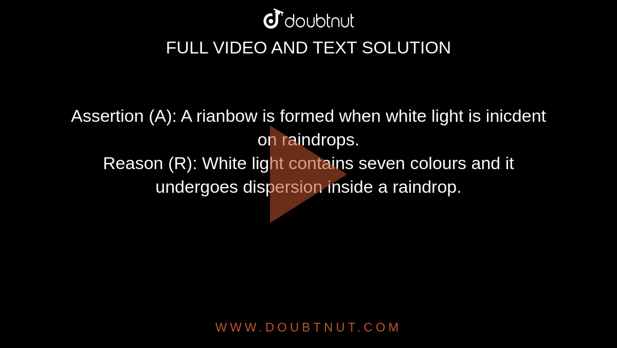 white light contains all colors