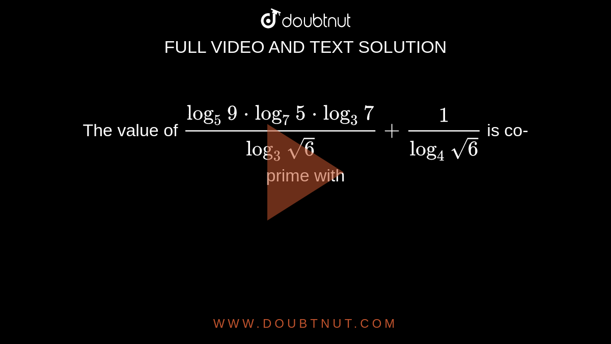 value of log 4 and log 5