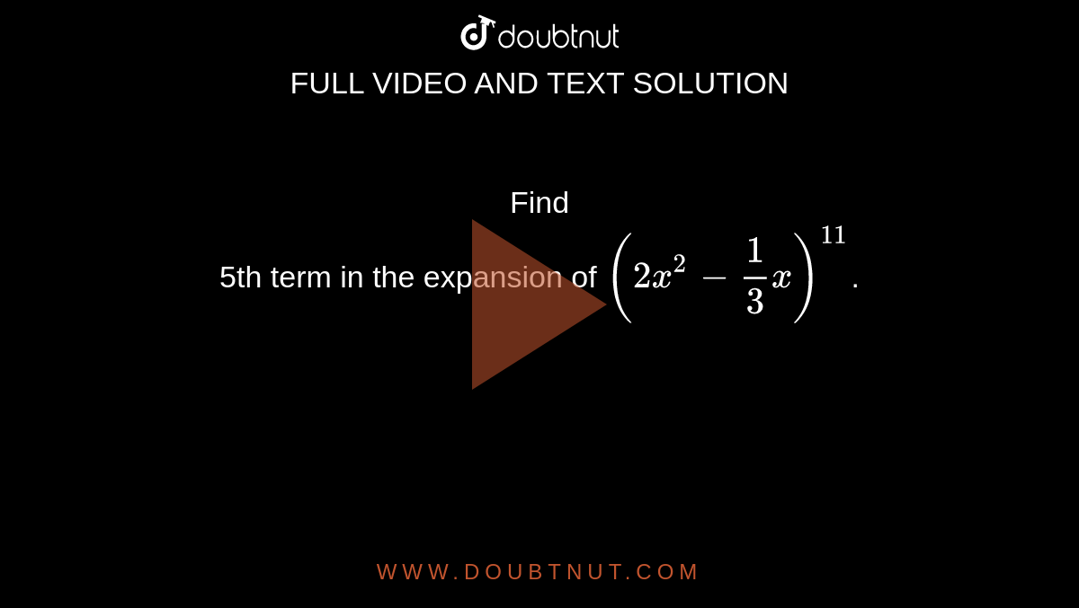 the-product-of-two-middle-terms-in-the-expansion-of-3x-2-1-3x-9-is