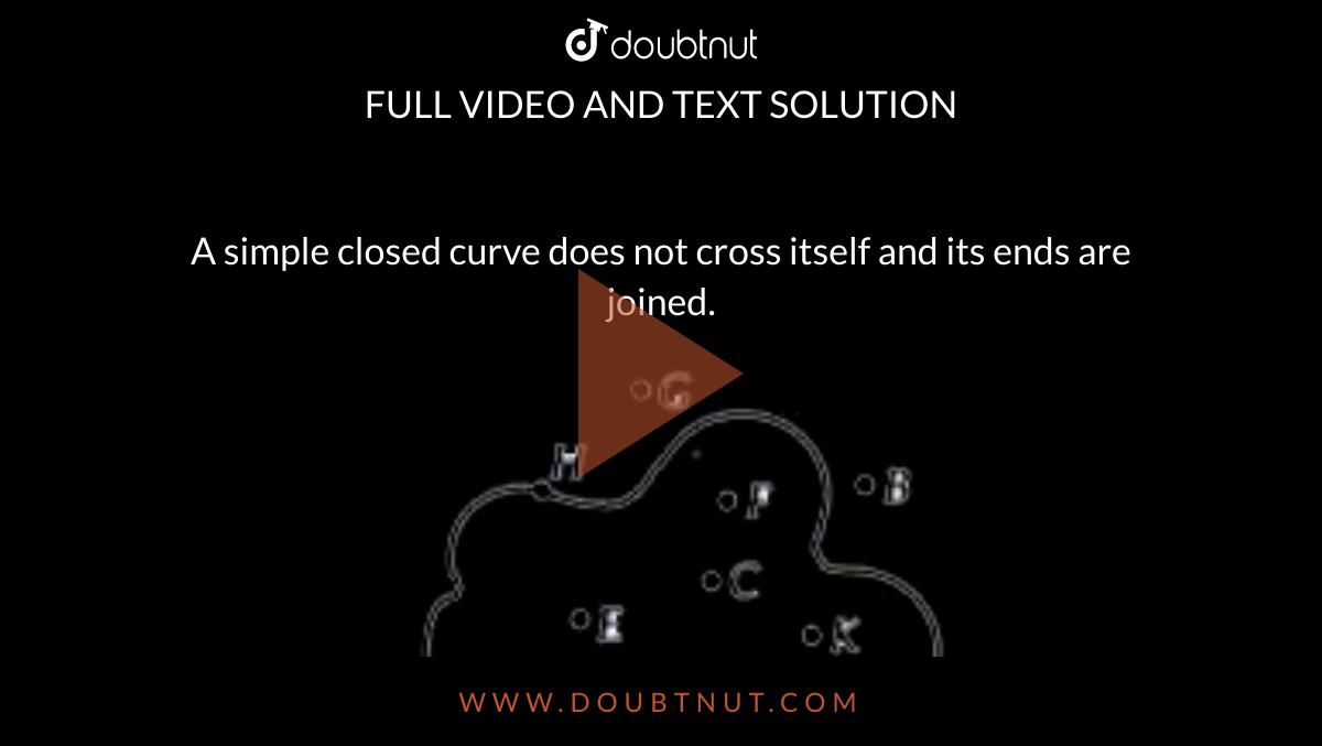 A simple closed curve does not cross itself and its ends are joined. <br> <img src="https://doubtnut-static.s.llnwi.net/static/physics_images/MTG_FOU_COU_MAT_VI_C04_E02_050_Q01.png" width="80%"> <br>.How many points lie in the interior of the curve? 