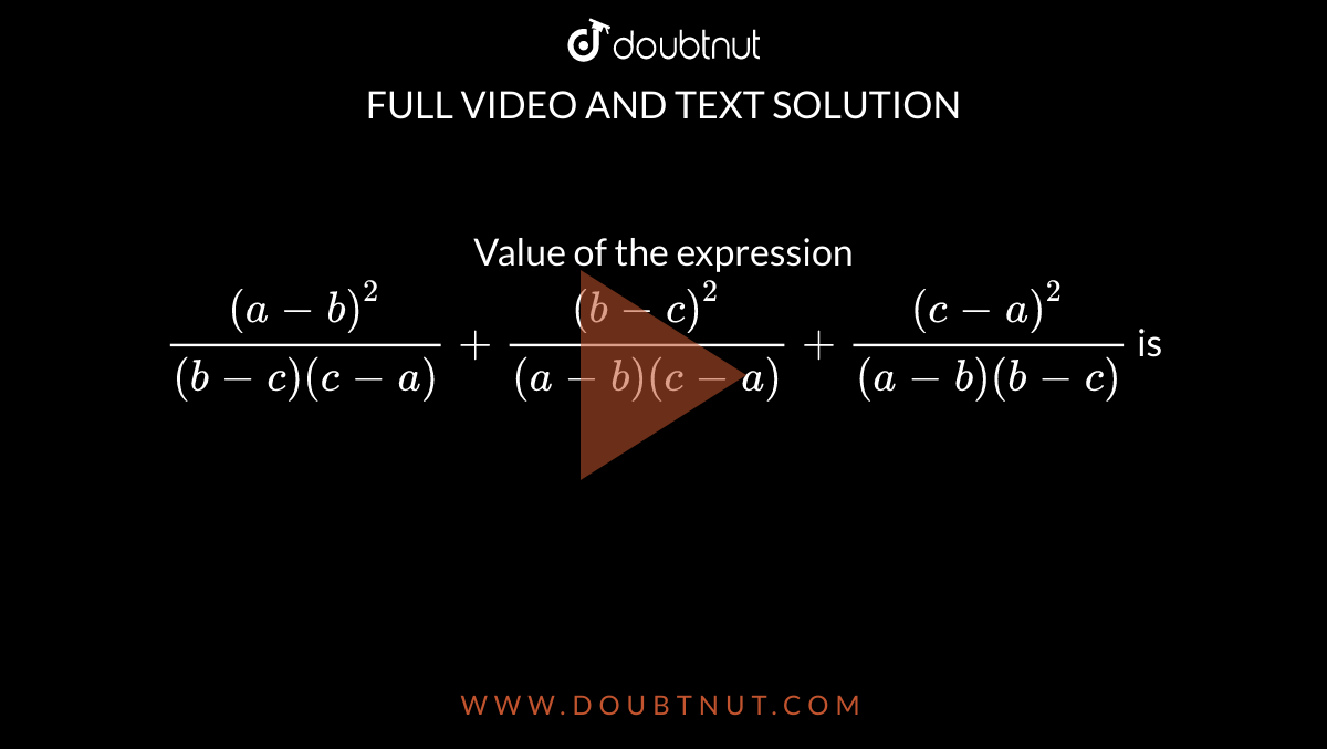 find the value of 2a b c